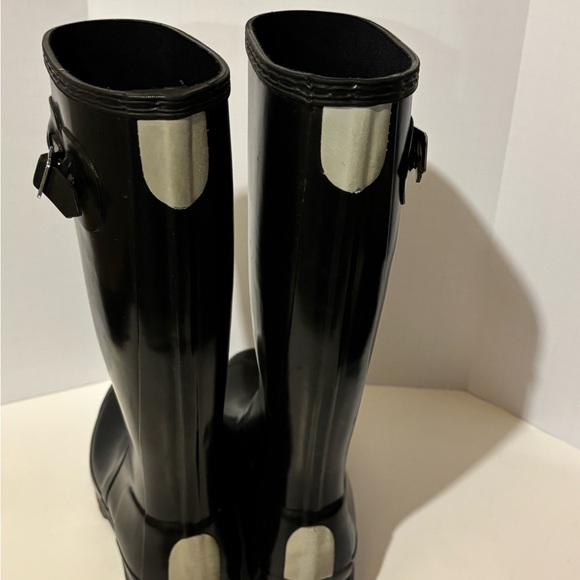 Hunter Kids Black Rain Boots - Picture 4 of 7